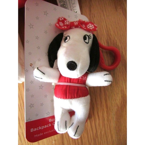 Exclusive MACY'S 2015 Signature Holiday Christmas SNOOPY Plush Toy Puppy Dog NWT - Picture 7 of 10